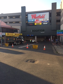 Westfield Hurstville Asphalt repairs